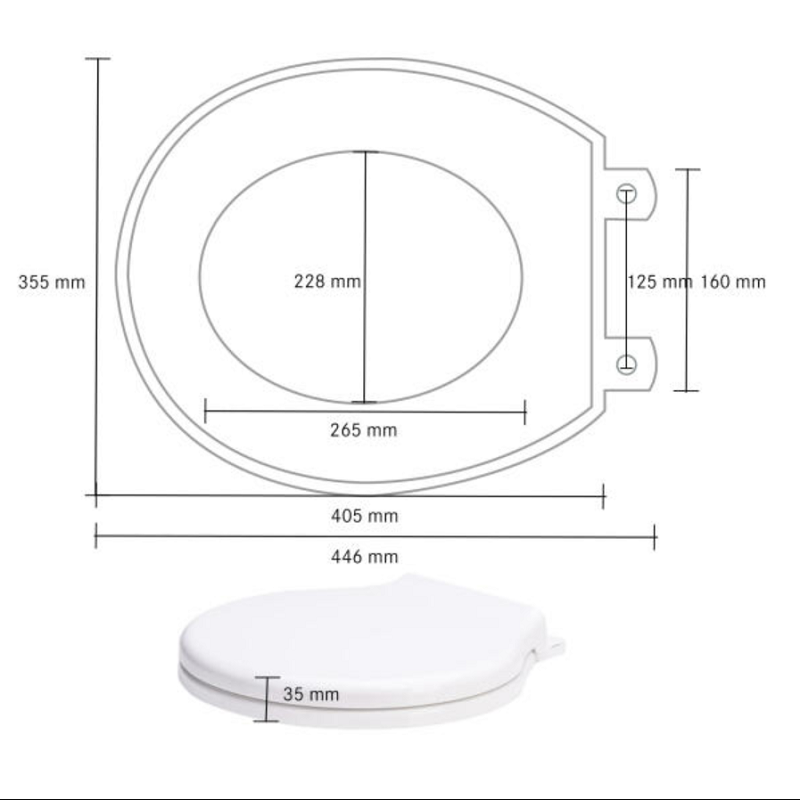 Round Toilet Seat Dimensions & Professional Installation Guide